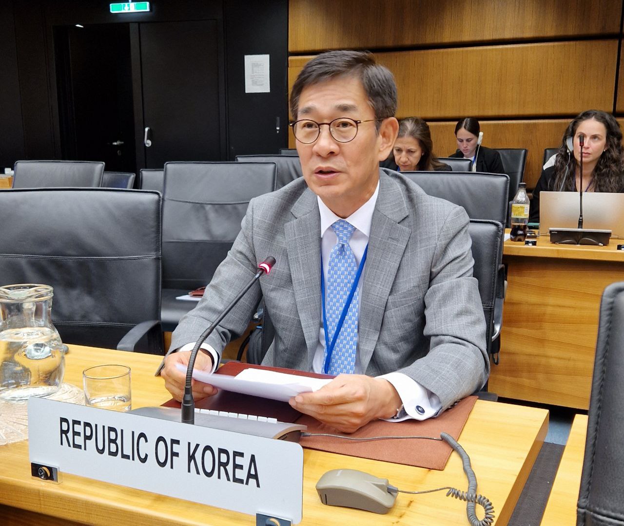 함상욱 대사, 제62차 포괄적핵실험금지조약기구(CTBTO) 준비위원회 참석