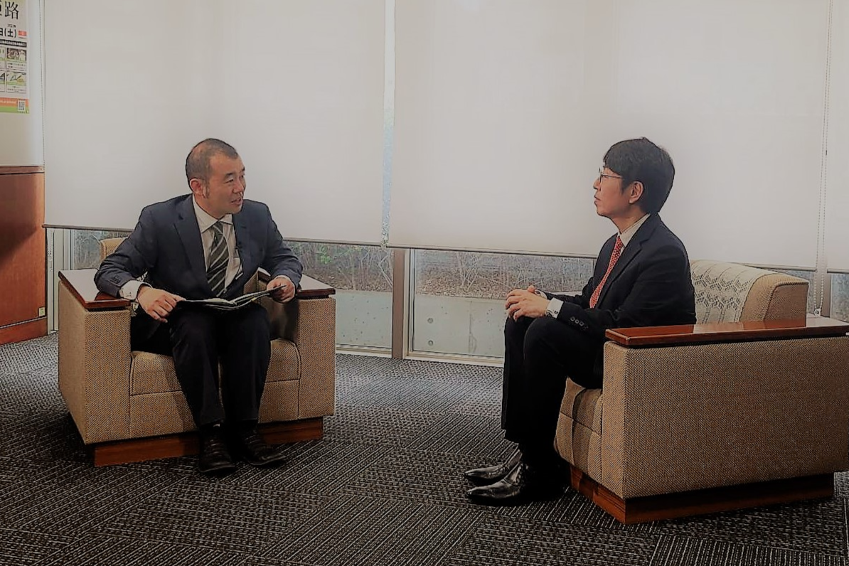  NHK神戸放送局、総領事インタビュー放送
