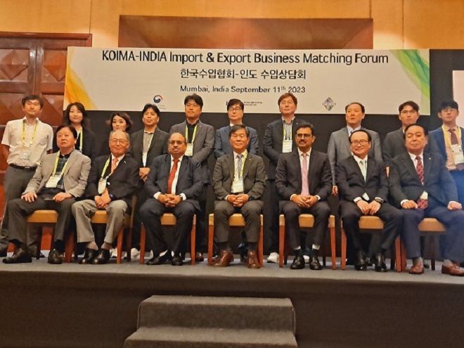 Consul General Attends KOIMA-India Import&Export Business Matching Forum 
