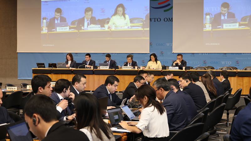 Ambassador Seong Deok Yun Presides over the 7th Meeting of the Working Party on the Accession of Uzbekistan