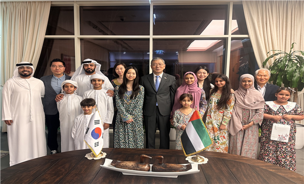 류제승 대사, UAE 최연소 환경운동가 가야 알 아바비(Ghaya al Ahbabi) 초청 한국문화체험 및 간담회