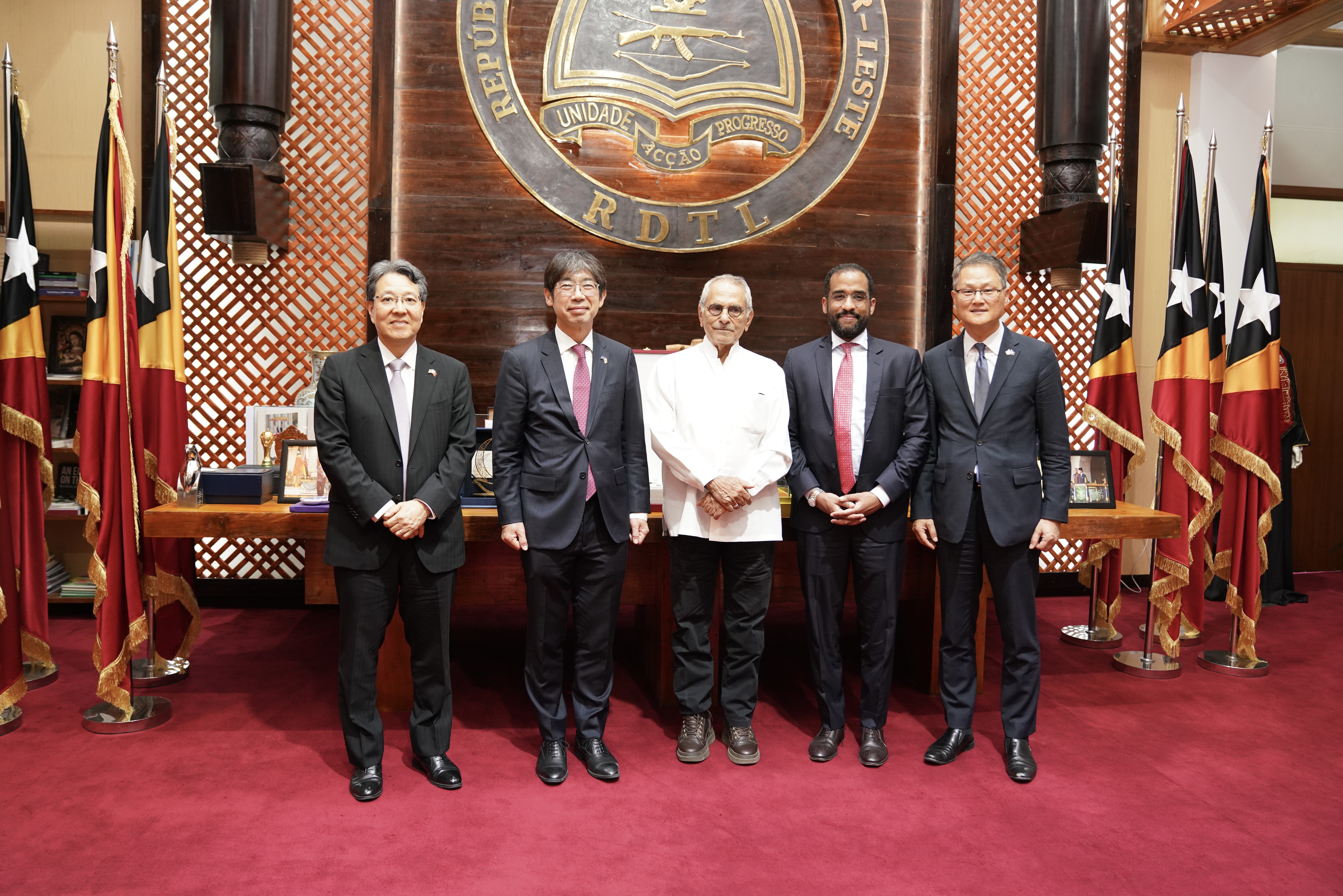 이장근 주아세안 대사, 주아세안 미국 및 일본 대사와 함께 동티모르 방문 결과 (6.19~21, 동티모르)