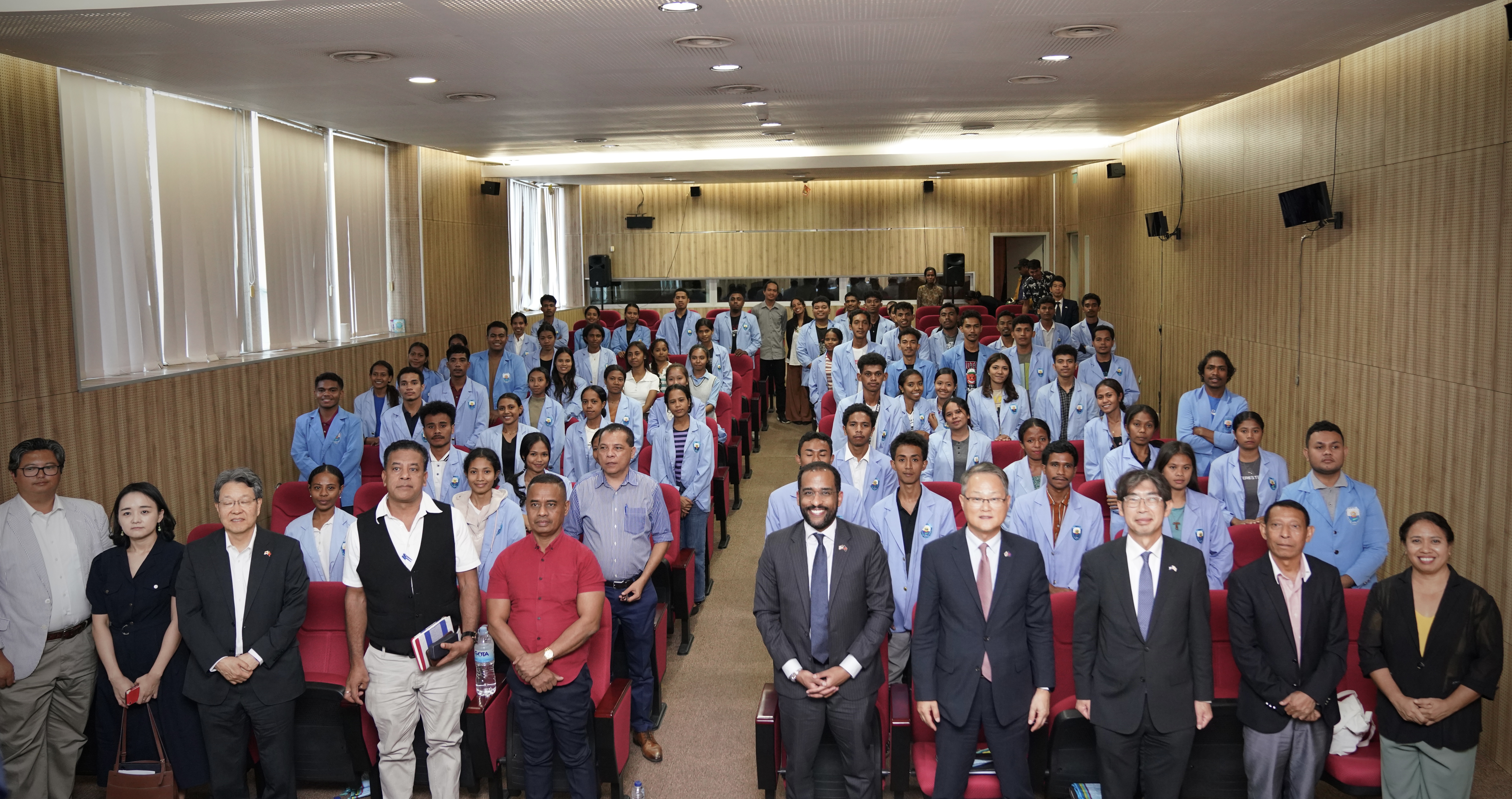 Ambassador Lee Jang-keun together with Japanese Ambassador to ASEAN and U.S. Ambassador to ASEAN participated in a joint seminar at the National University of Timor-Leste (UNTL)  (6.19, Timor-Leste)