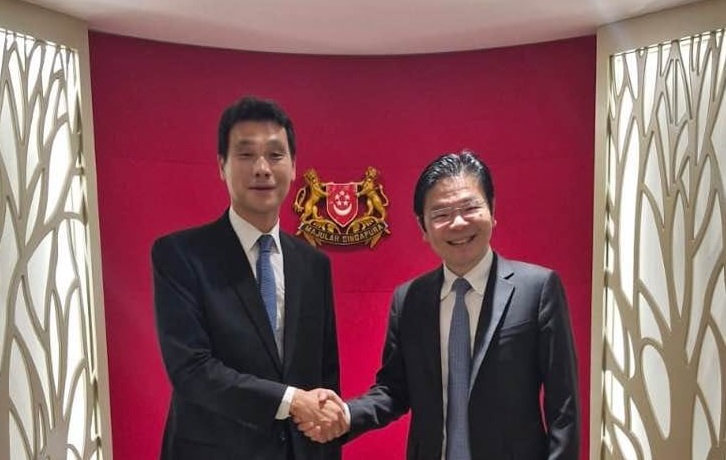 Courtesy Call to DPM Lawrence Wong