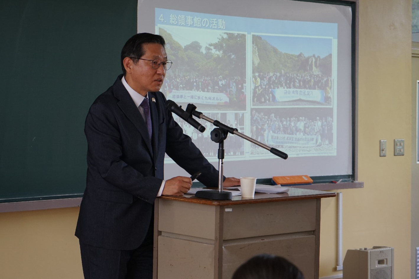 長崎県立対馬高等学校訪問講演を実施
