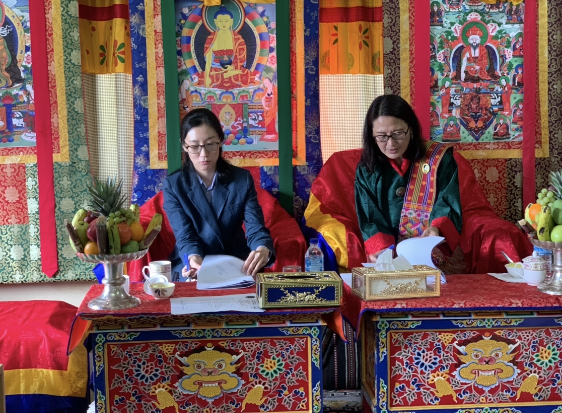 Handover Ceremony on Korea's Grant Aid to Ministry of Agriculture and Livestock in Bhutan (June 10th)