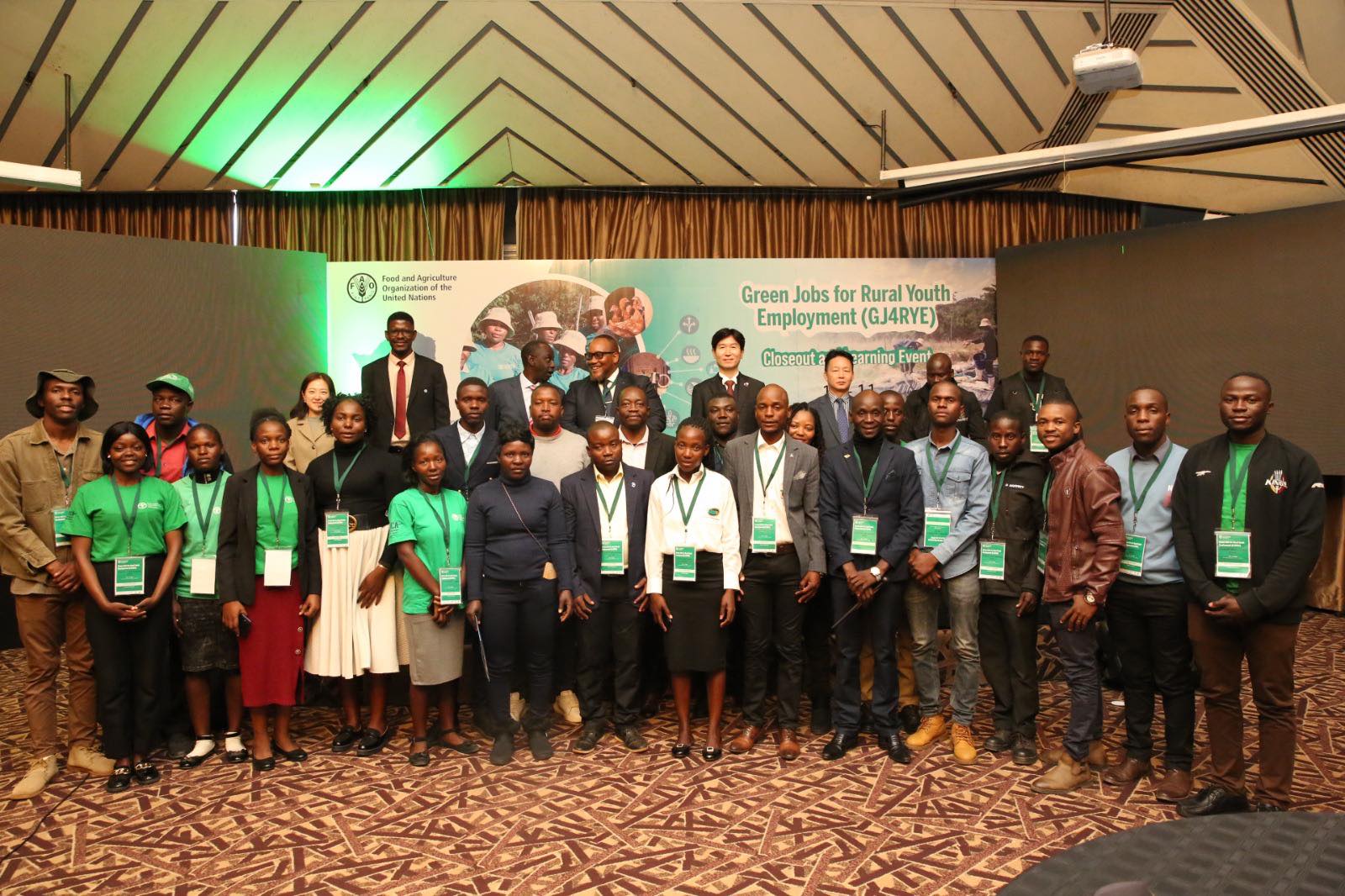 FAO 농촌 청년 고용을 위한 녹색 일자리 프로젝트 폐막식 참석