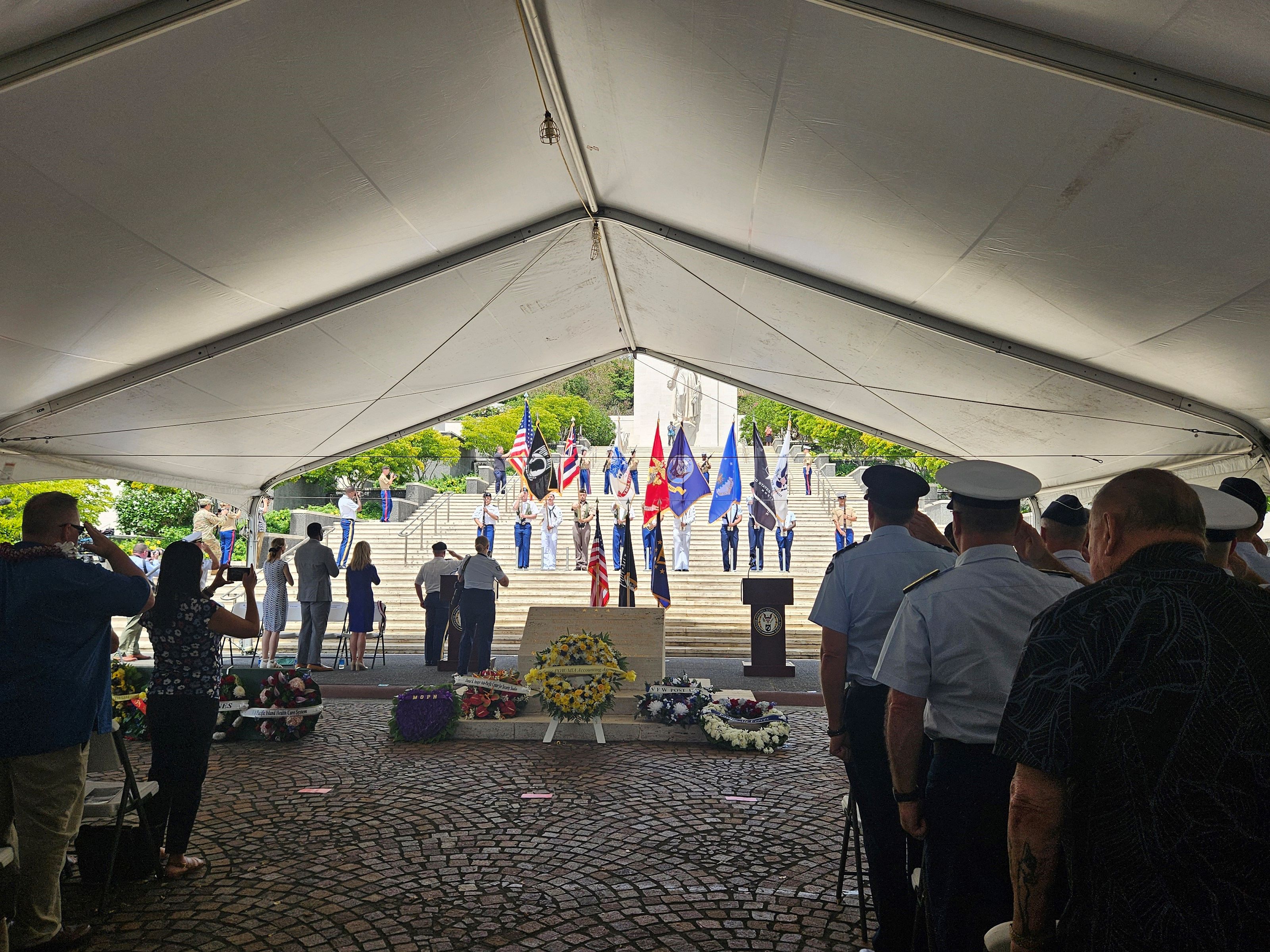 전쟁포로/실종자 추모 행사  참석(The National POW/MIA Recognition Ceremony)