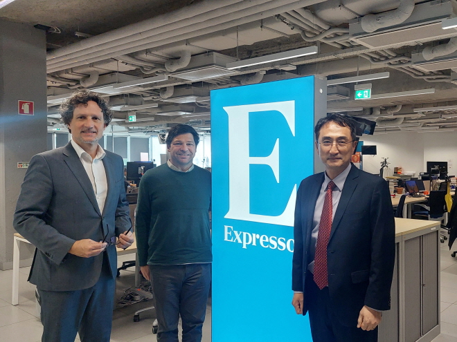 포르투갈 유력주간지 'Expresso' 편집국장 면담