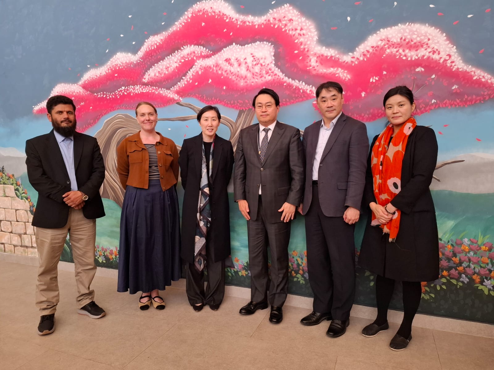 문성환 대리대사, 국제이주기구(IOM) 아프가니스탄 사무소장 면담