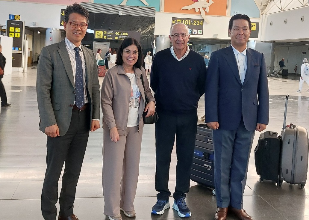 Visita de la alcaldesa de Las Palmas de Gran Canaria a Corea