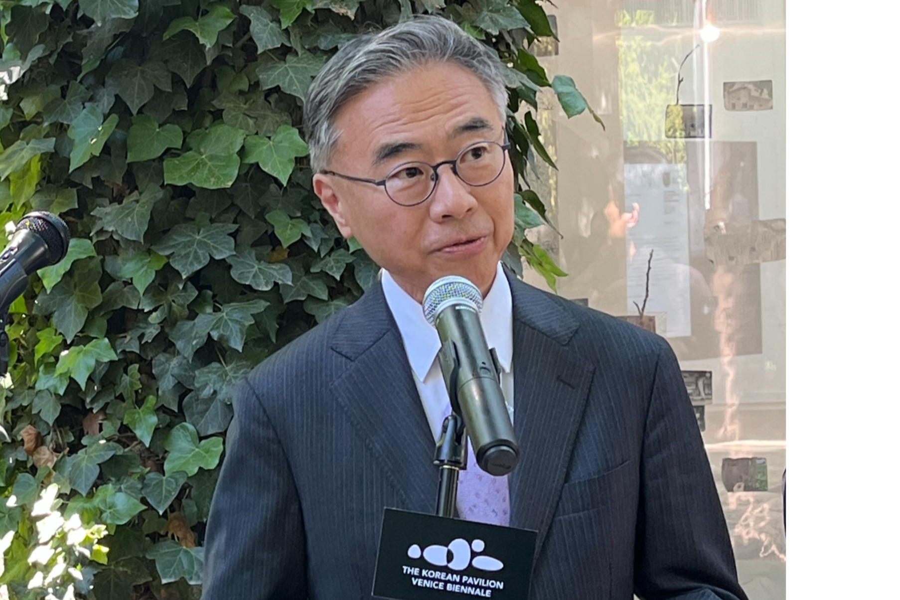 Partecipazione alla cerimonia di apertura del Padiglione della Corea alla 19ª Mostra Internazionale di Architettura – La Biennale di Venezia (9 maggio