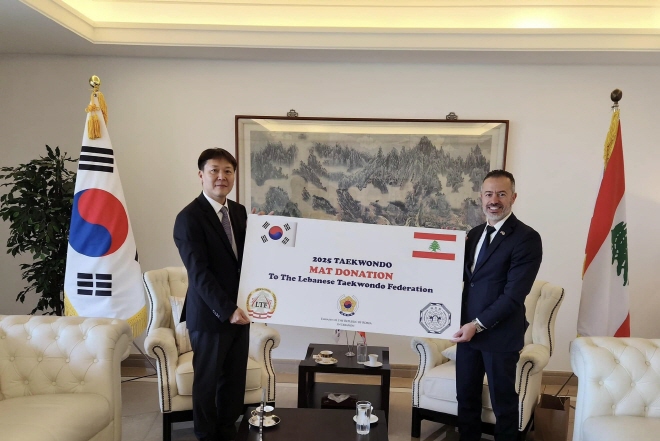 레바논태권도연맹(LTF) 회장 면담 