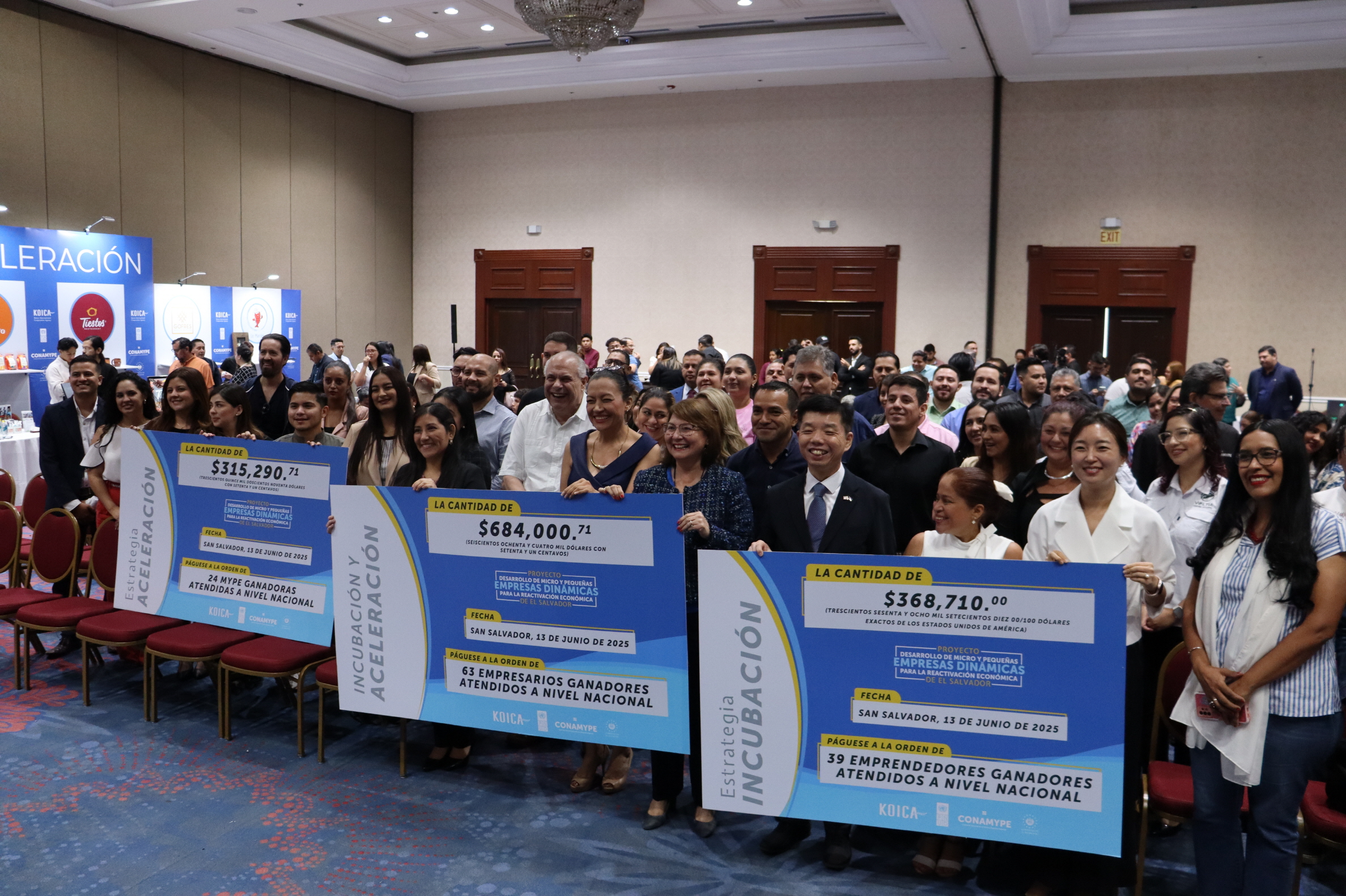Embajador de Corea participó en la ceremonia de “Entrega de KOICA Fondos no Reembolsables a Emprendimientos Dinámicos de la Estrategia de Incubación y Aceleración”