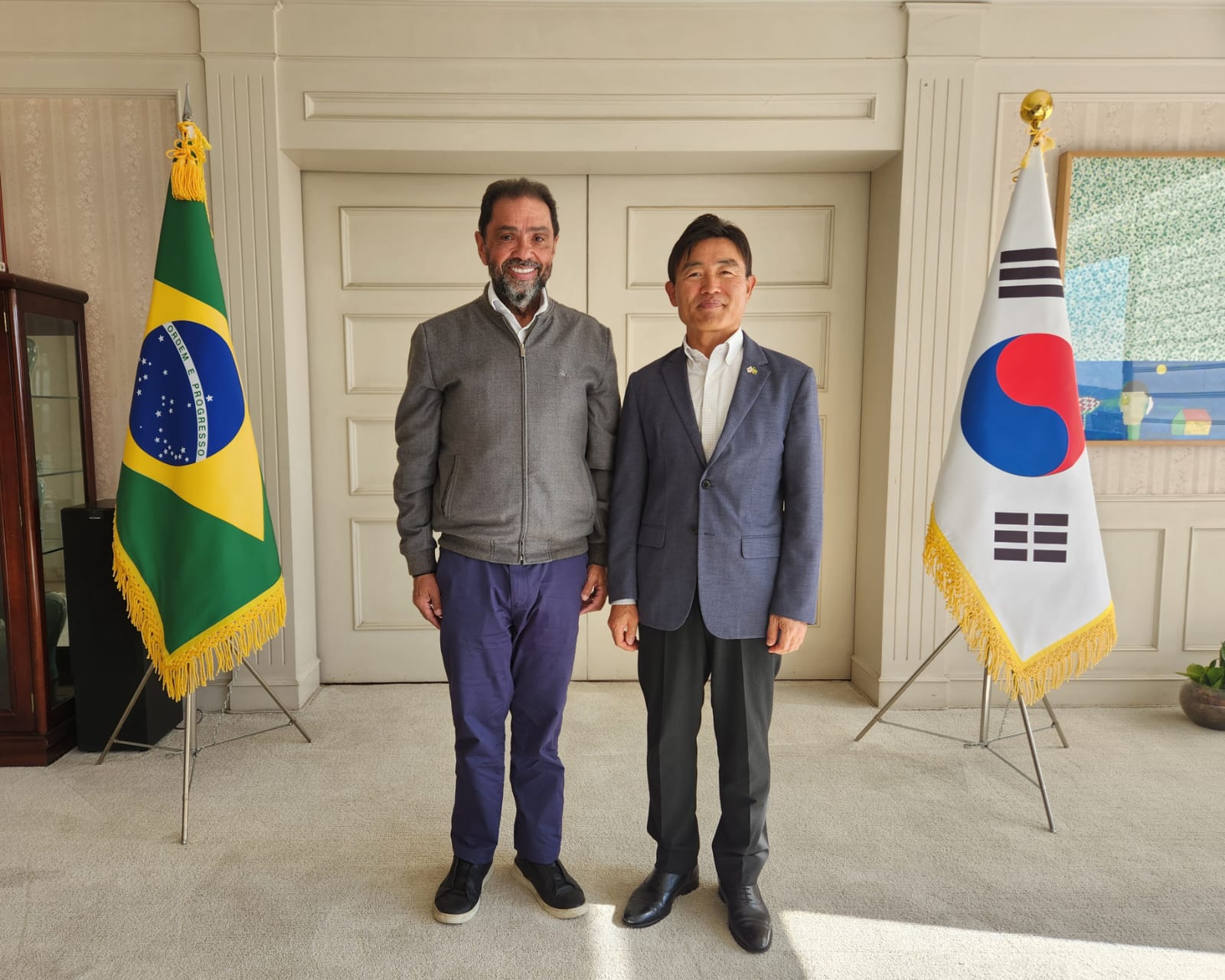 상파울루시 문화국장 초청 관저오찬 (2025.6.4)