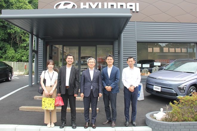 Hyundai自動車仙台展示場訪問