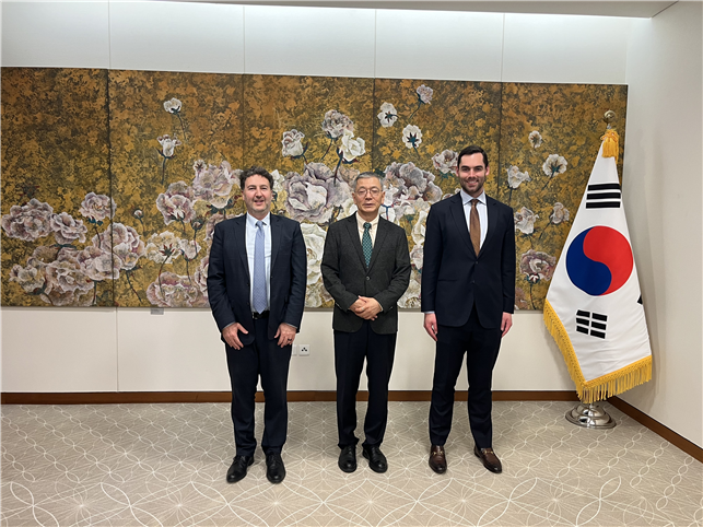 류제승 대사, 더블리버 앱솔루트 펀드 관계자 면담