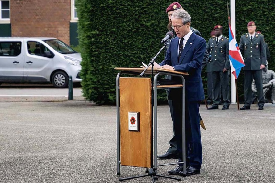 Ambassador Hong Seok-in attends the Annual Commemoration for Korean War Veterans
