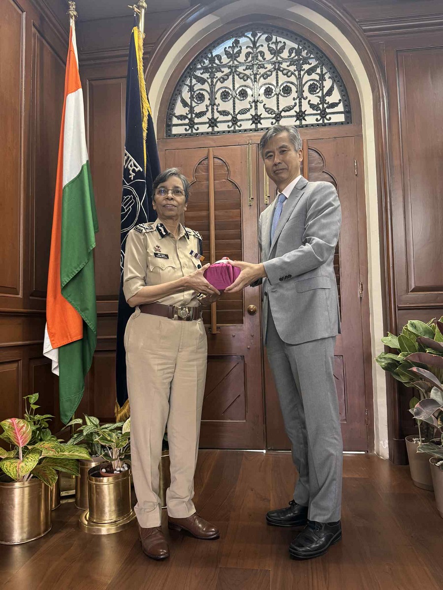 Consul General pays courtesy call on Director General of Police (DGP) of Maharashtra (1 Aug)	