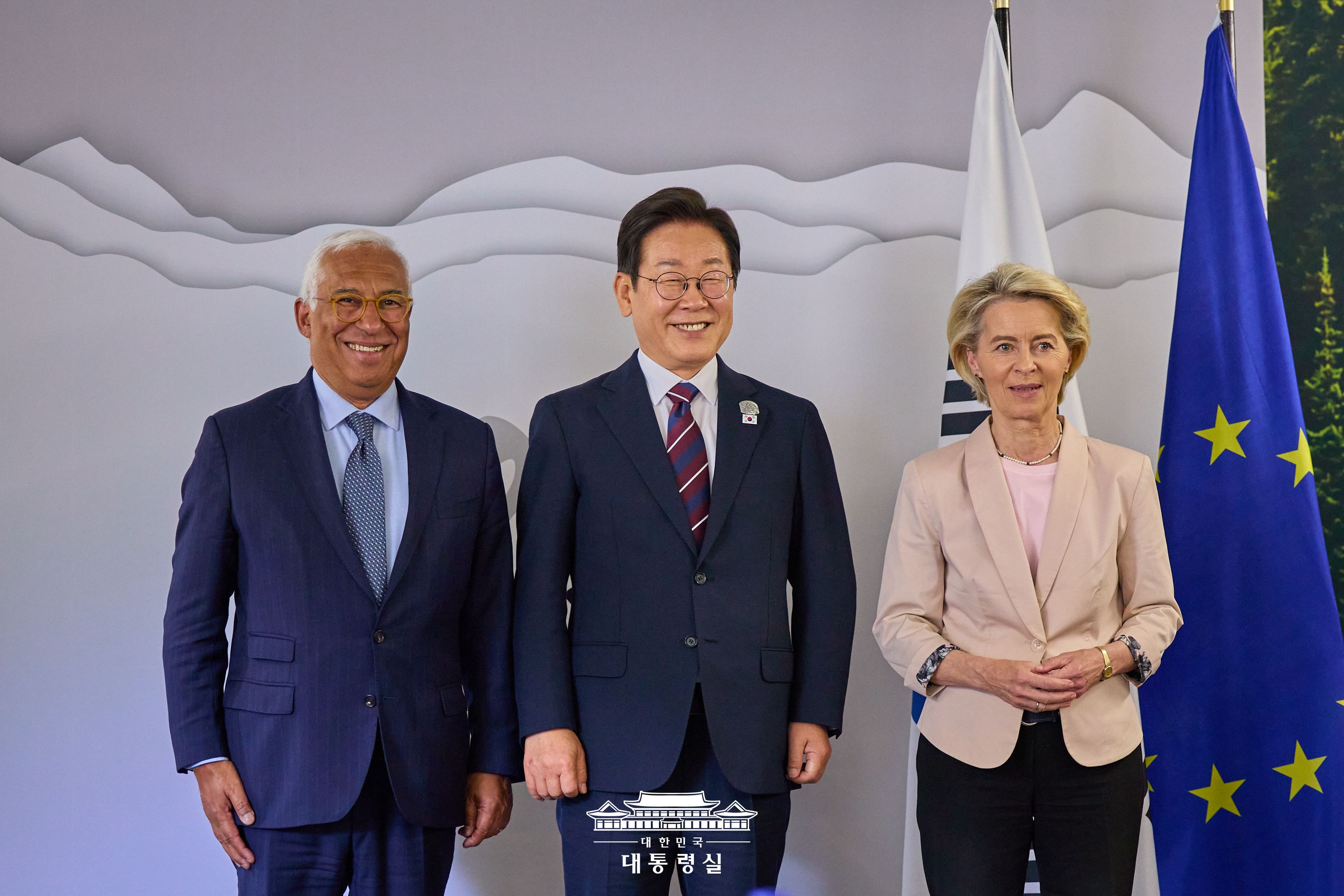 President Lee Jae-myung Holds First Summit with Key Partner, the EU
