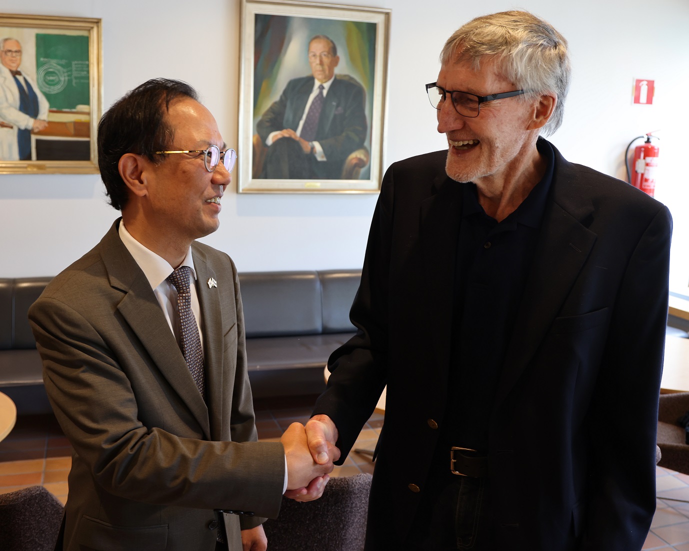김정하 대사, Ruoslahti Symposium 참석(8.7)