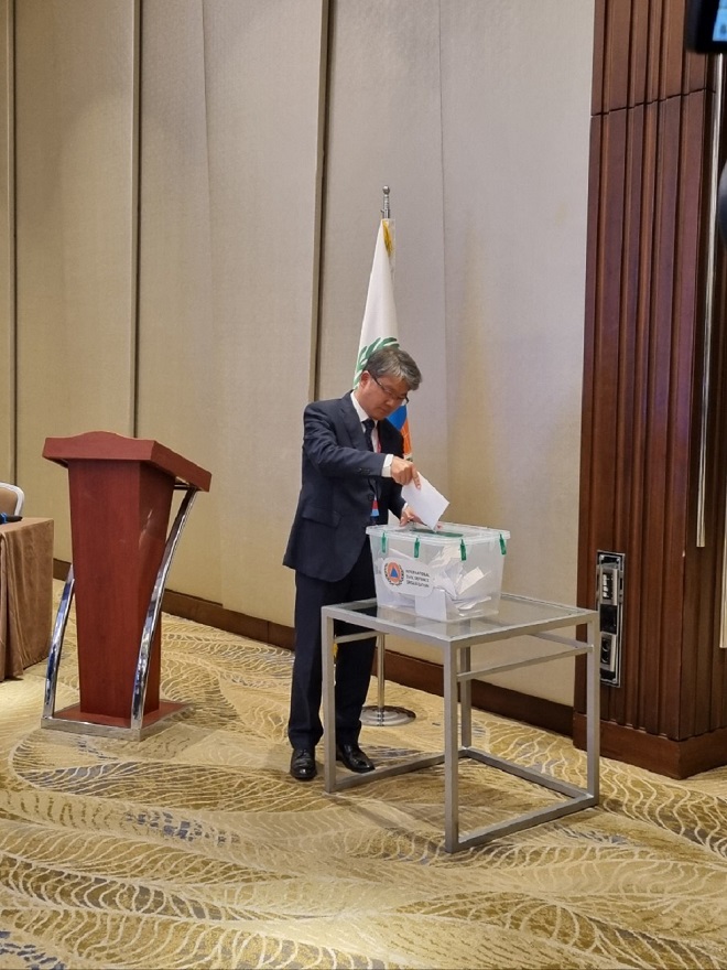 Participation in the ICDO Extraordinary General Assembly 