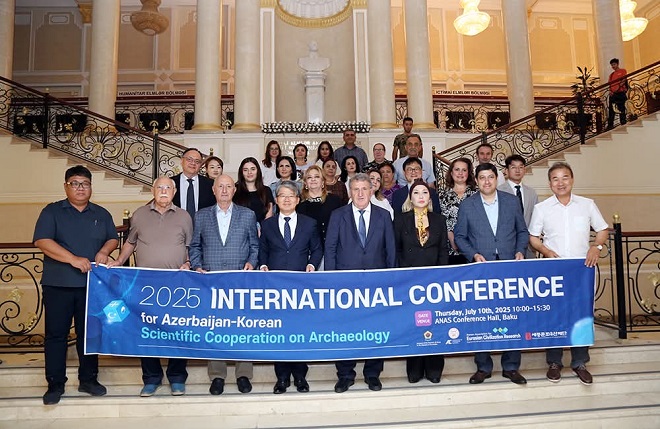 Attendance at the Korea–Azerbaijan International Conference on Archaeology 