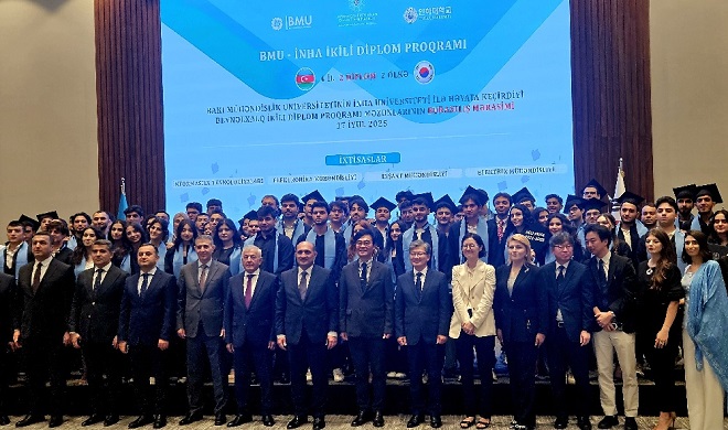 Attendance at the Inha University – Baku Engineering University Dual-Degree Graduation Ceremony 