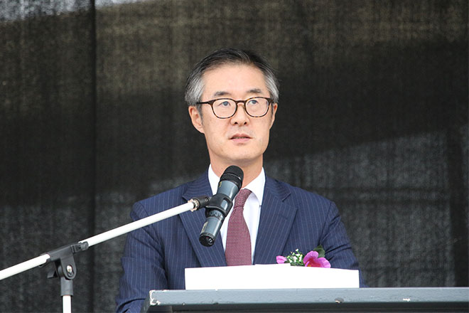 임상범대사 제80회 광복절 기념식참석