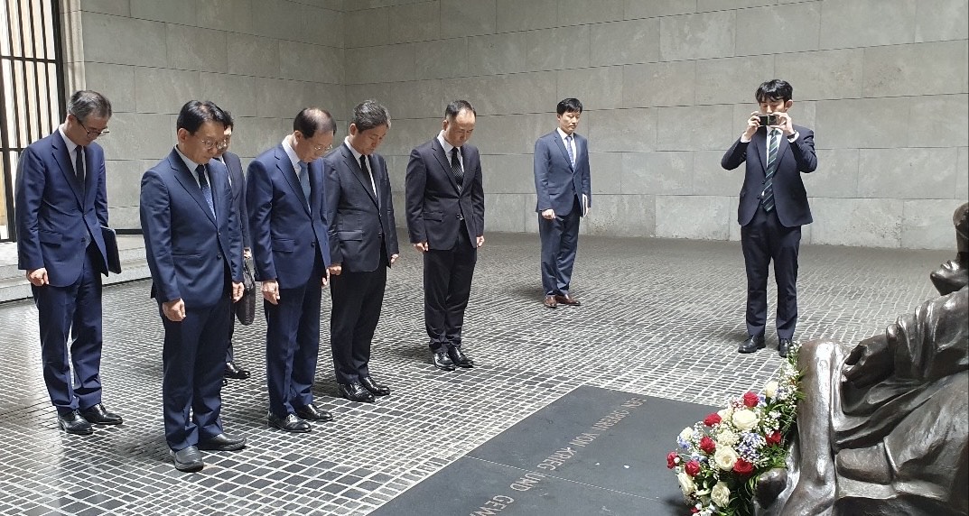 Besuch der Präsidentensonderdelegation in Deutschland