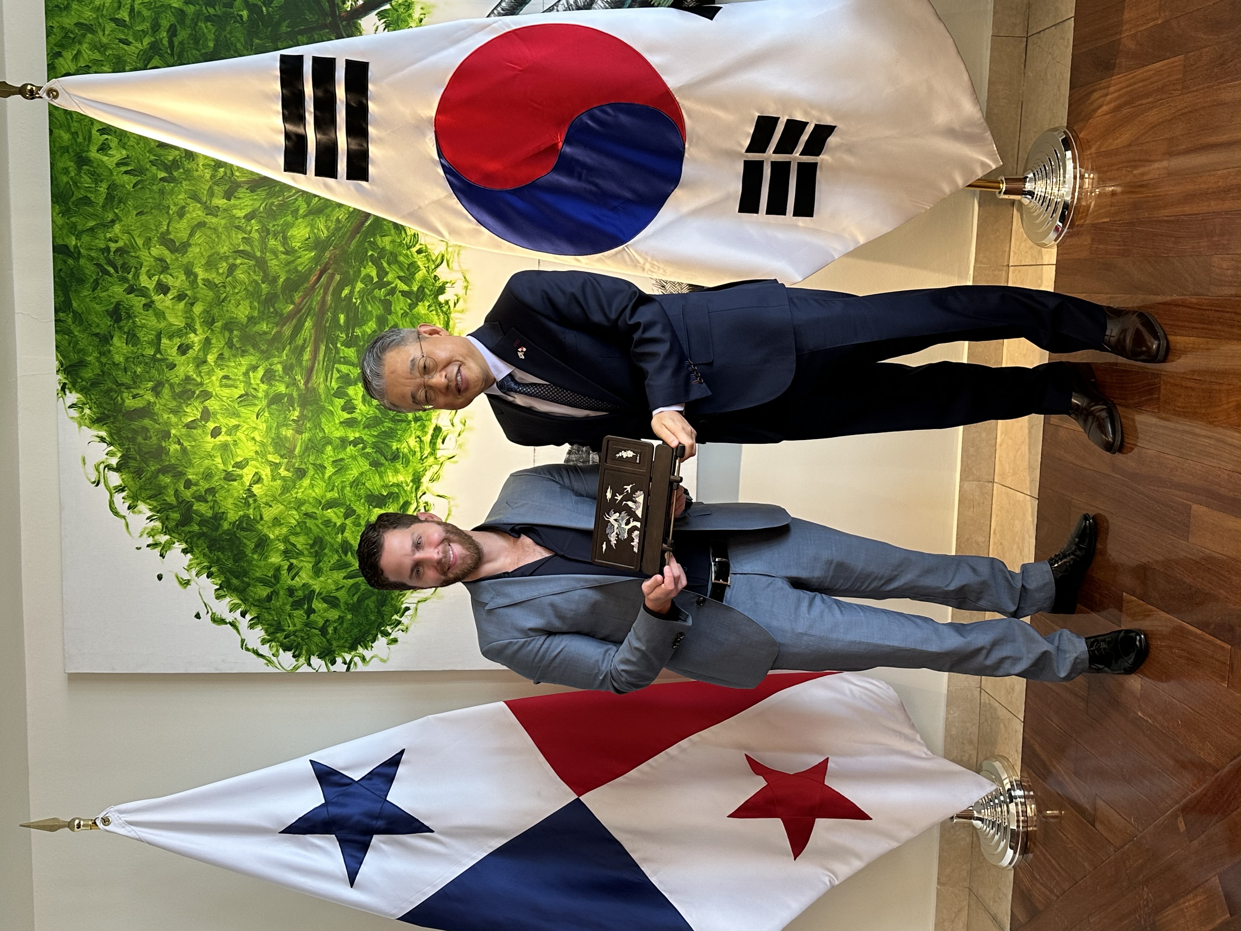 Mayer Mizrachi 파나마시티 시장 면담