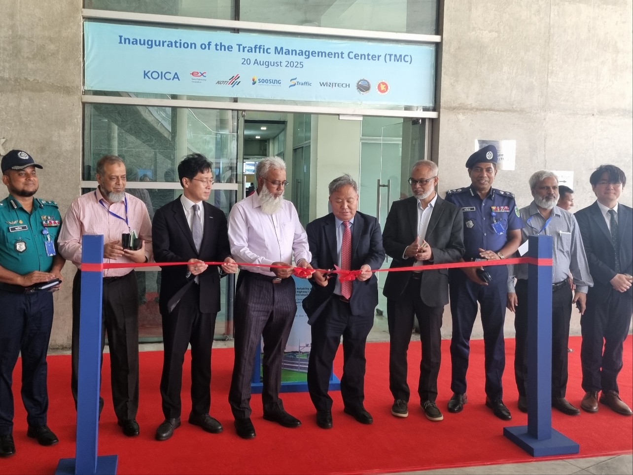  Opening Ceremony of the New Traffic Management Center (TMC) (20 Aug)