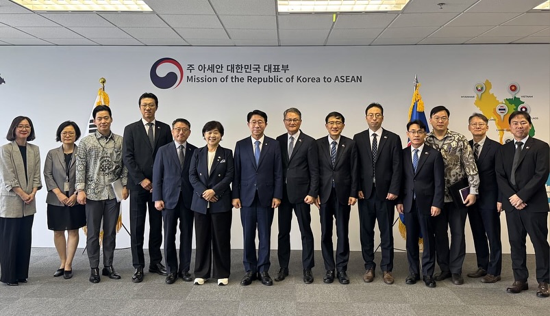  대통령 특사단 주아세안대표부 방문 (8.14, 자카르타)
