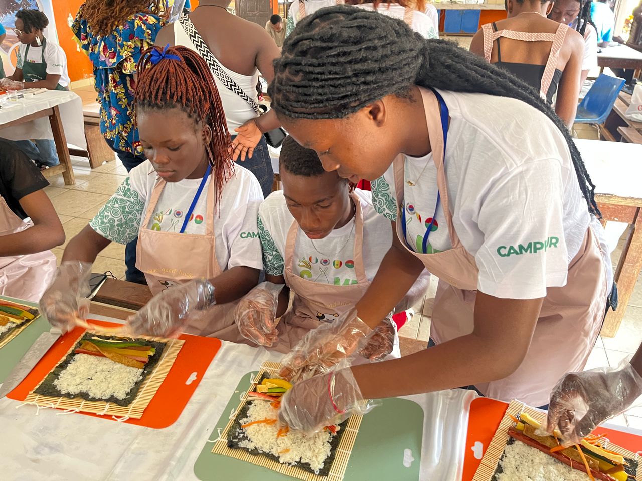 Camp K-pop Afrique 2025 계기 K-food 경연대회 개최