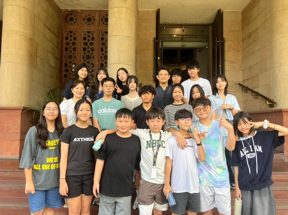 DCM Lim guided a tour at the Indian National Museum (Aug 30)
