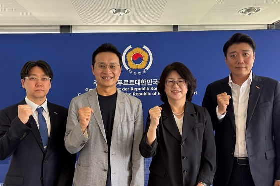 총영사, 유현석 한국콘텐츠진흥원 원장 대행 면담(9.5)