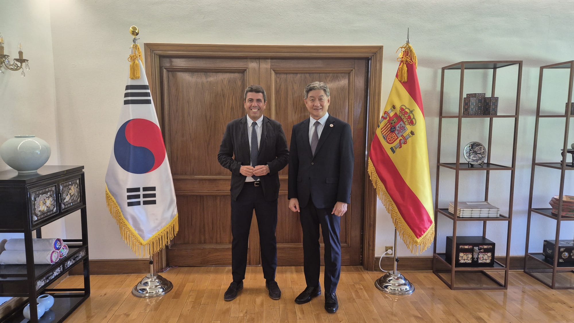 임수석 대사, 카를로스 마손 발렌시아 주지사 초청 관저 오찬