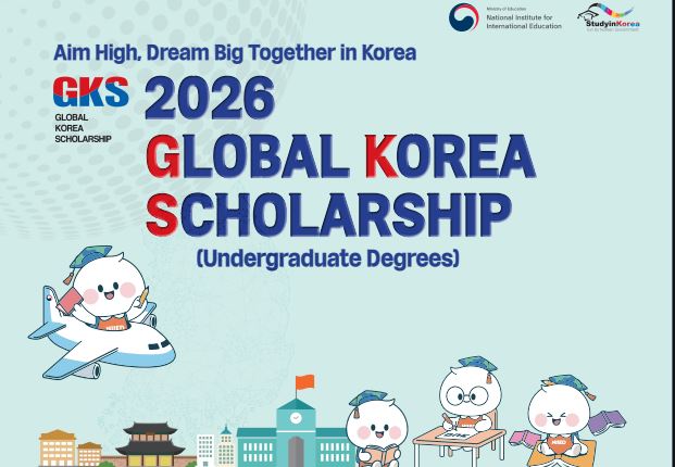 (Revised schedule) 2026 Global Korea Scholarship for Undergraduate Degrees