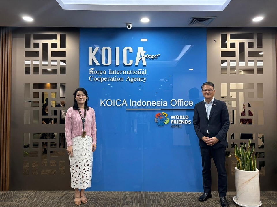 Ambassador Lee Jang-keun visited the KOICA Indonesia Office (9.16, Jakarta)
