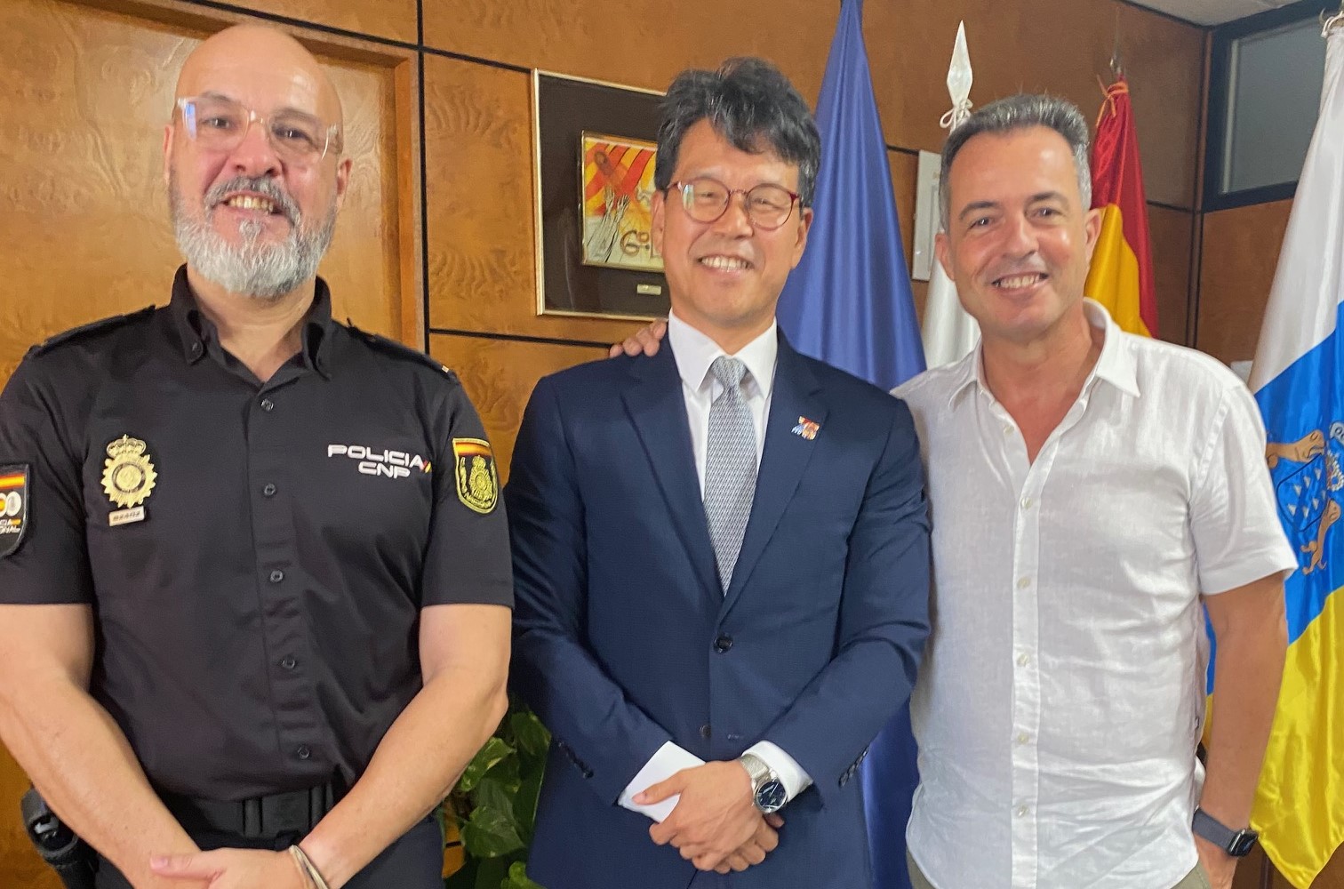 카나리아 국가경찰청장 면담(9.22.)