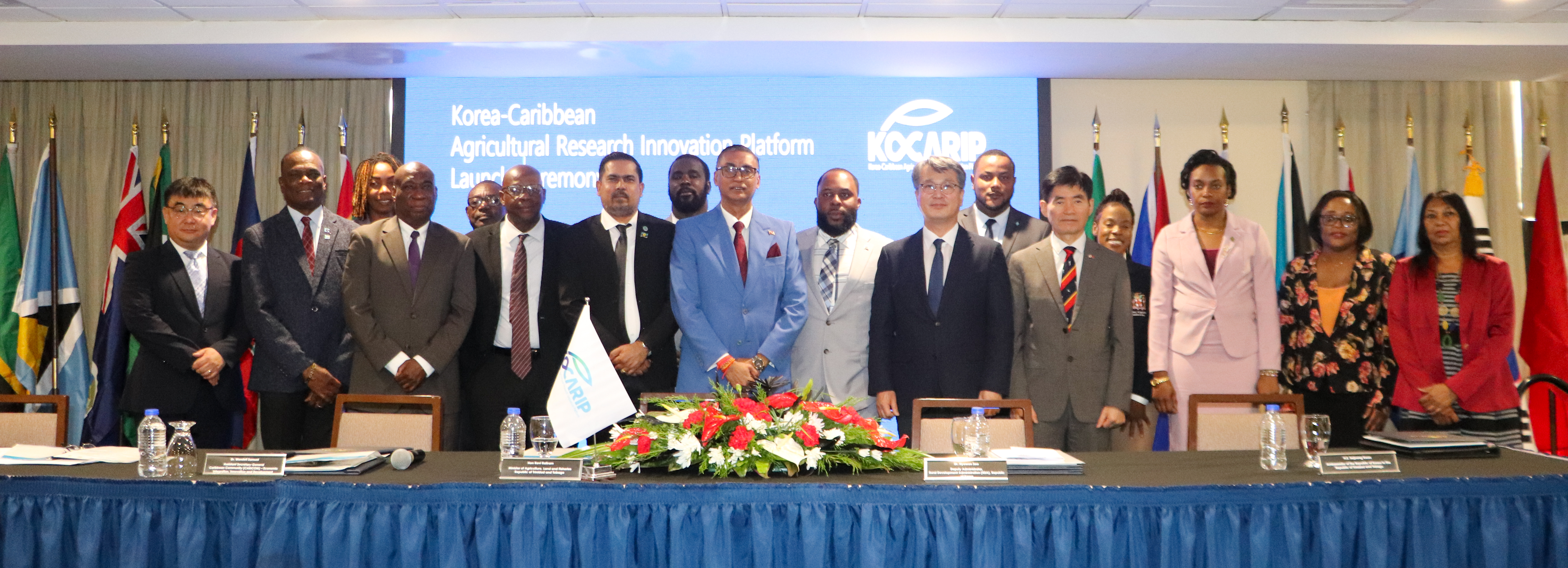 Launch of the Korea-Caribbean Agricultural Research Innovation Platform (KoCARIP)