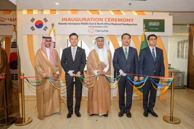 대사대리, 한화에어로스페이스 중동아프리카 지역 총괄법인 개소식 참석(축사)