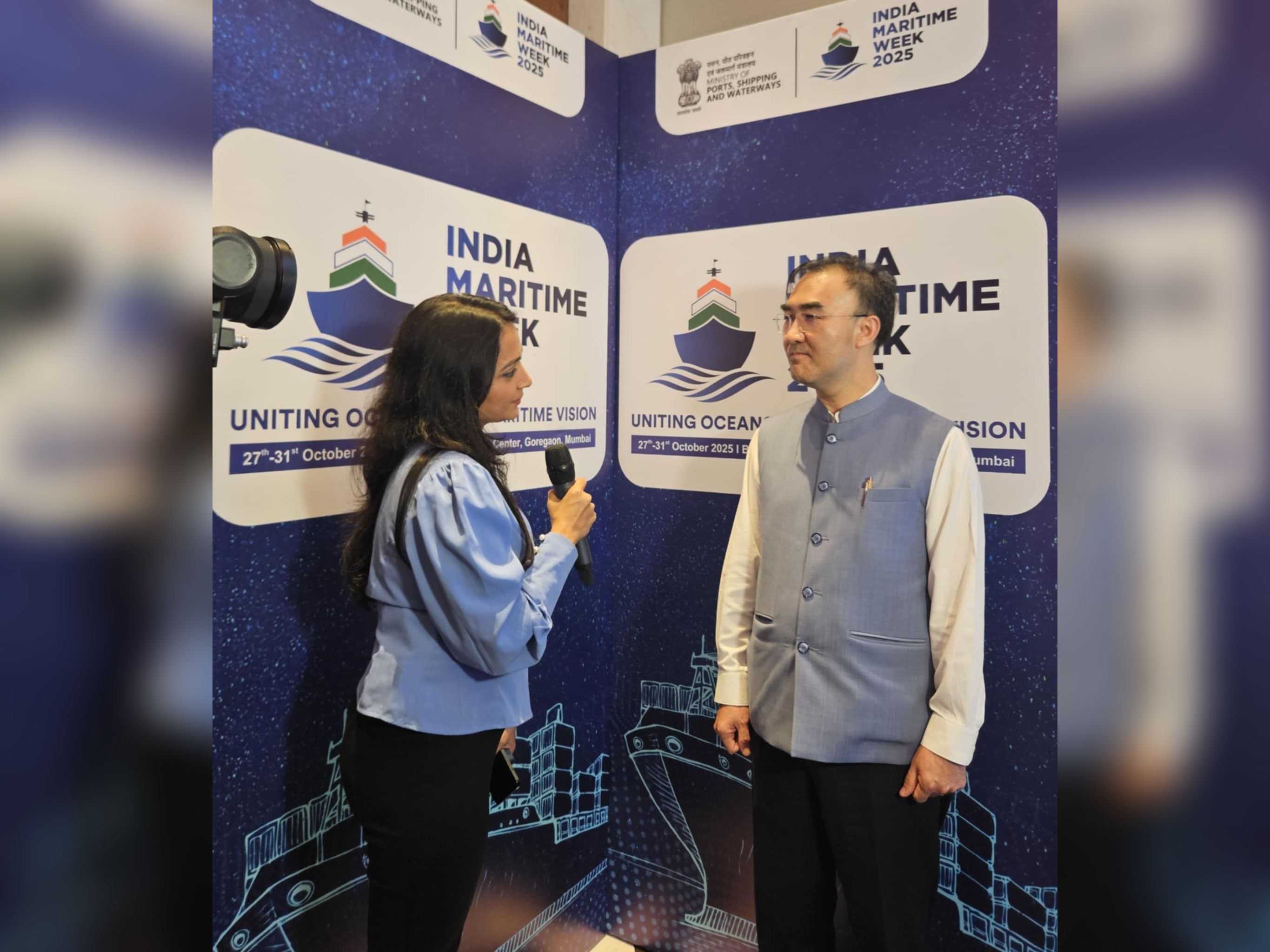Ambassador Lee participates in Ambassador's Roundtable for 『︎India Maritime Week 2025』︎ (Aug 27)