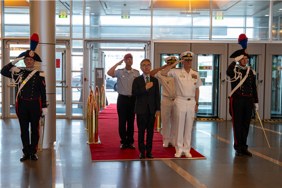 NATO 나폴리 연합합동군사령부 방문(9.23.)