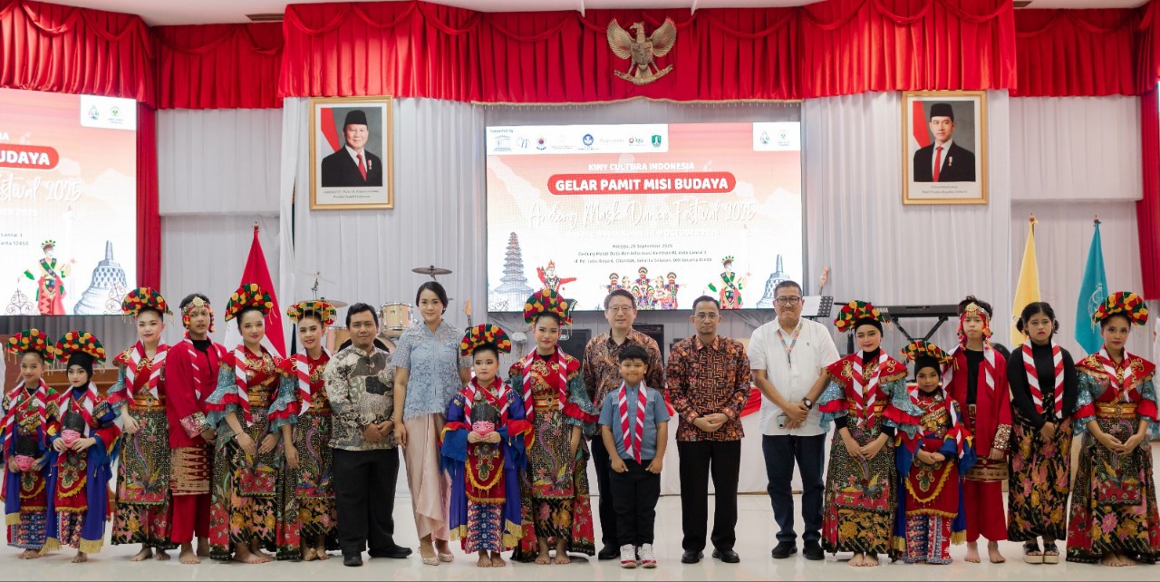 Pelepasan Tim Indonesia yang akan berpartisipasi dalam 'Andong International Mask Dance Festival'
