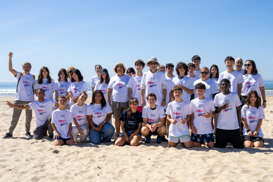 Realização de evento da campanha “Vibe with us”