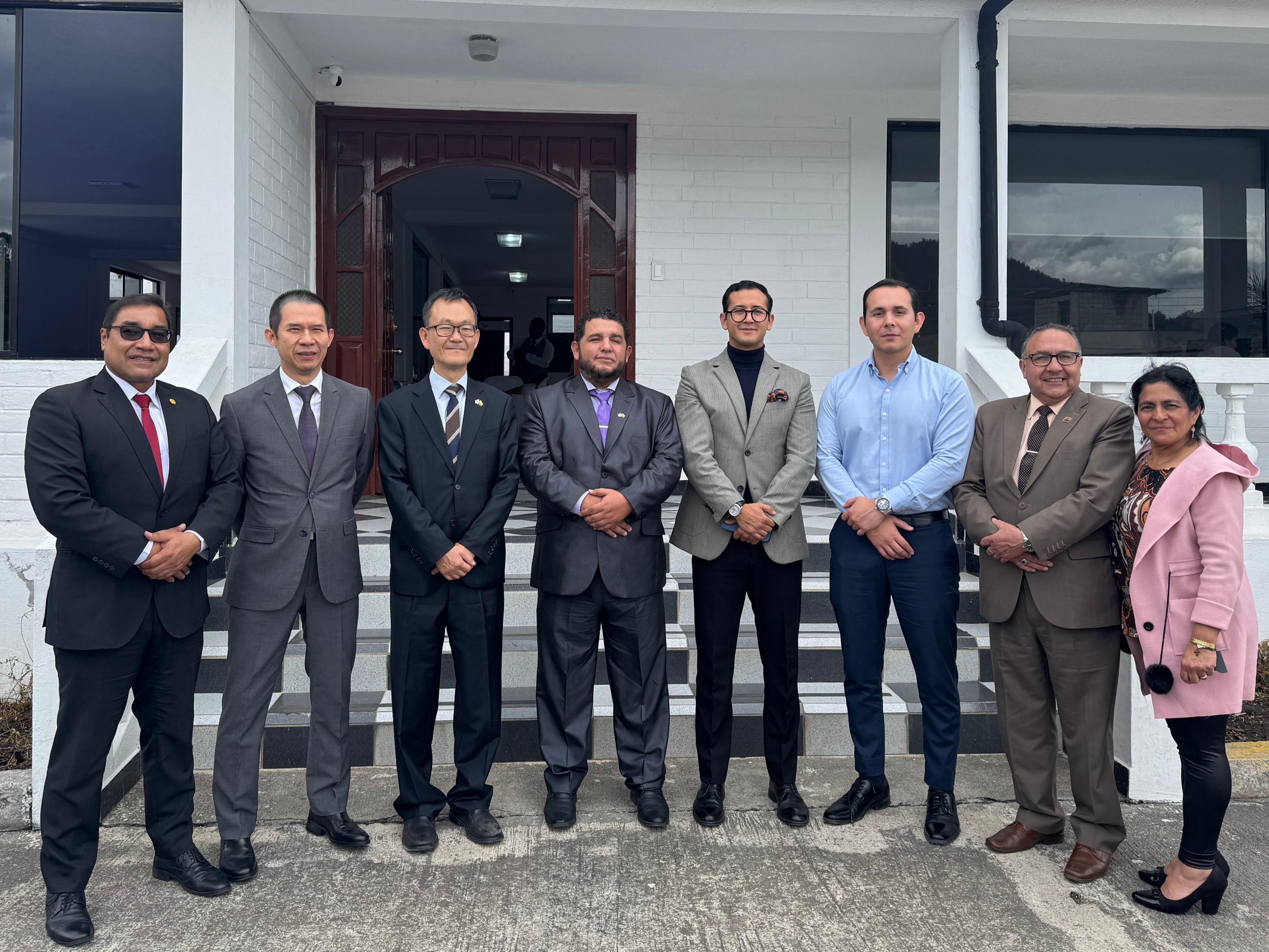 Visita a la Casa de Taekwondo, nueva sede de la Federación Ecuatoriana de Taekwondo 
