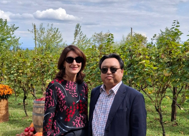 조지아 외교장관 주최 문화행사 참석(9.17)