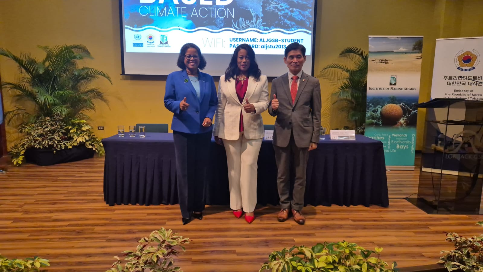 Embassy of the Republic of Korea in Trinidad and Tobago Hosts “Ocean-based Climate Action Seminar”