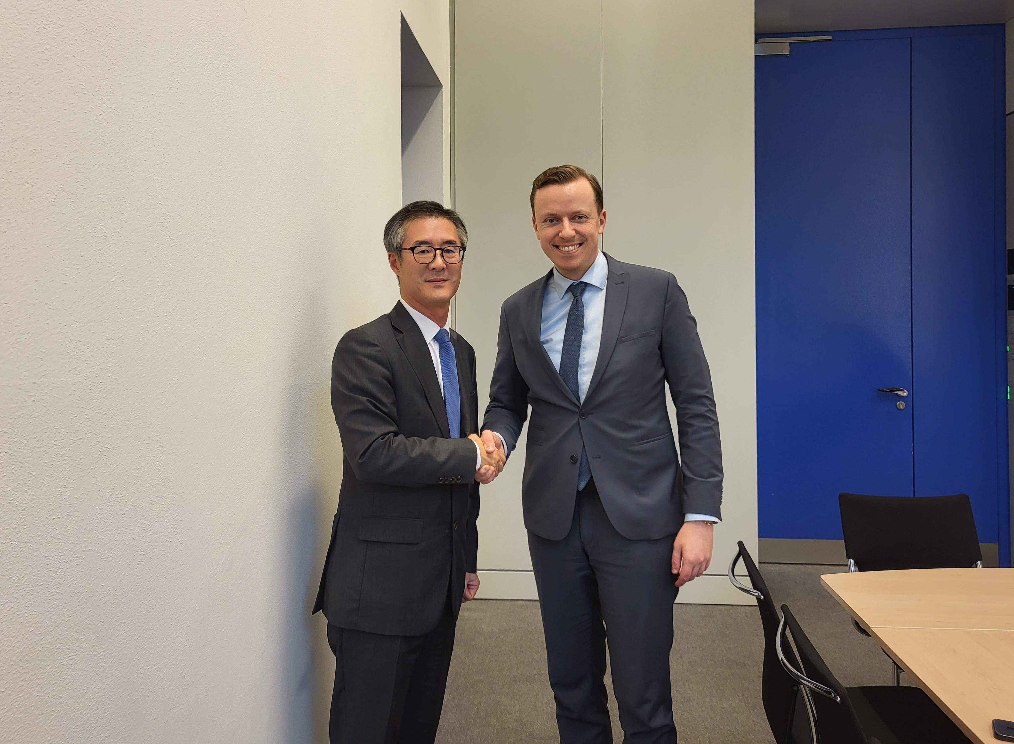Treffen mit Adis Ahmetović (SPD), Obmann des Auswärtigen Ausschusses des Deutschen Bundestages